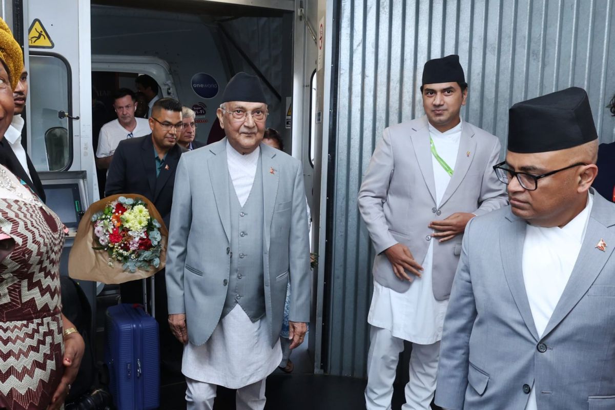 प्रधानमन्त्री ओली मेड्रिडमा