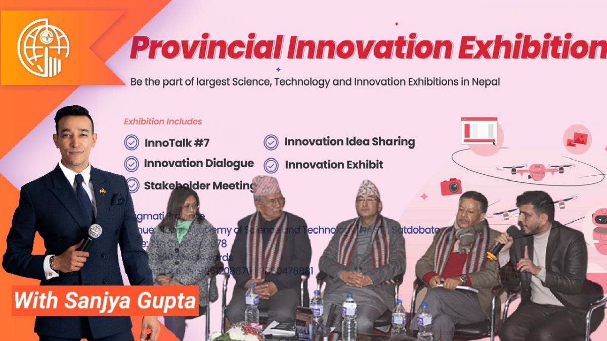 Provincial Innovation Exhibition. INNO Talk hosted by Sanjay Gupta