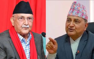   एमाले अध्यक्षको मत परिणाम : ओली ३३३, पोखरेल ११० ...