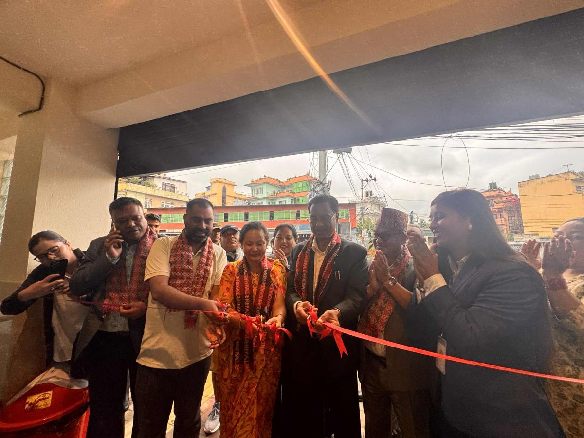एरोसान सस्टेनेबल स्यानिटेशनको सहकार्यमा चन्द्रागिरि–१५ ढुङ्गेअड्ढामा नमूना सार्वजनिक शौचालय उद्घाटन