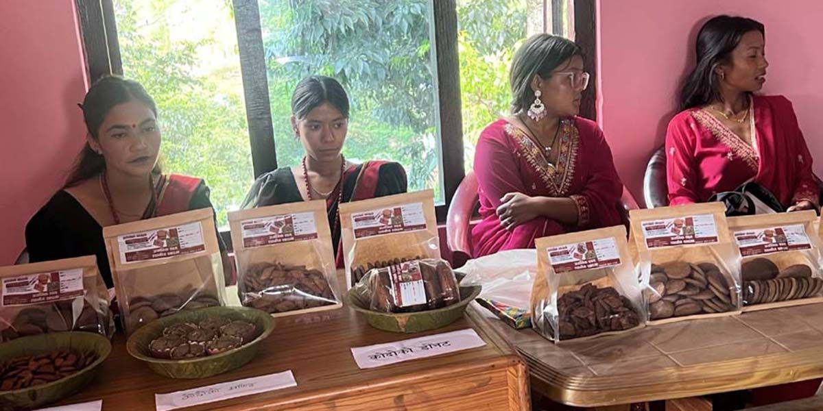 कक्षा १२ को परीक्षा दिएर बसेकालाई कोदोको परिकार उत्पादन र प्याकेजिङ तालिम